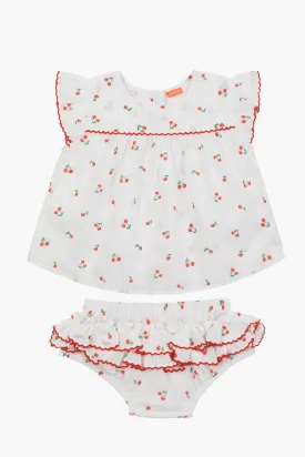 Sunuva Cherries Baby Girls Set