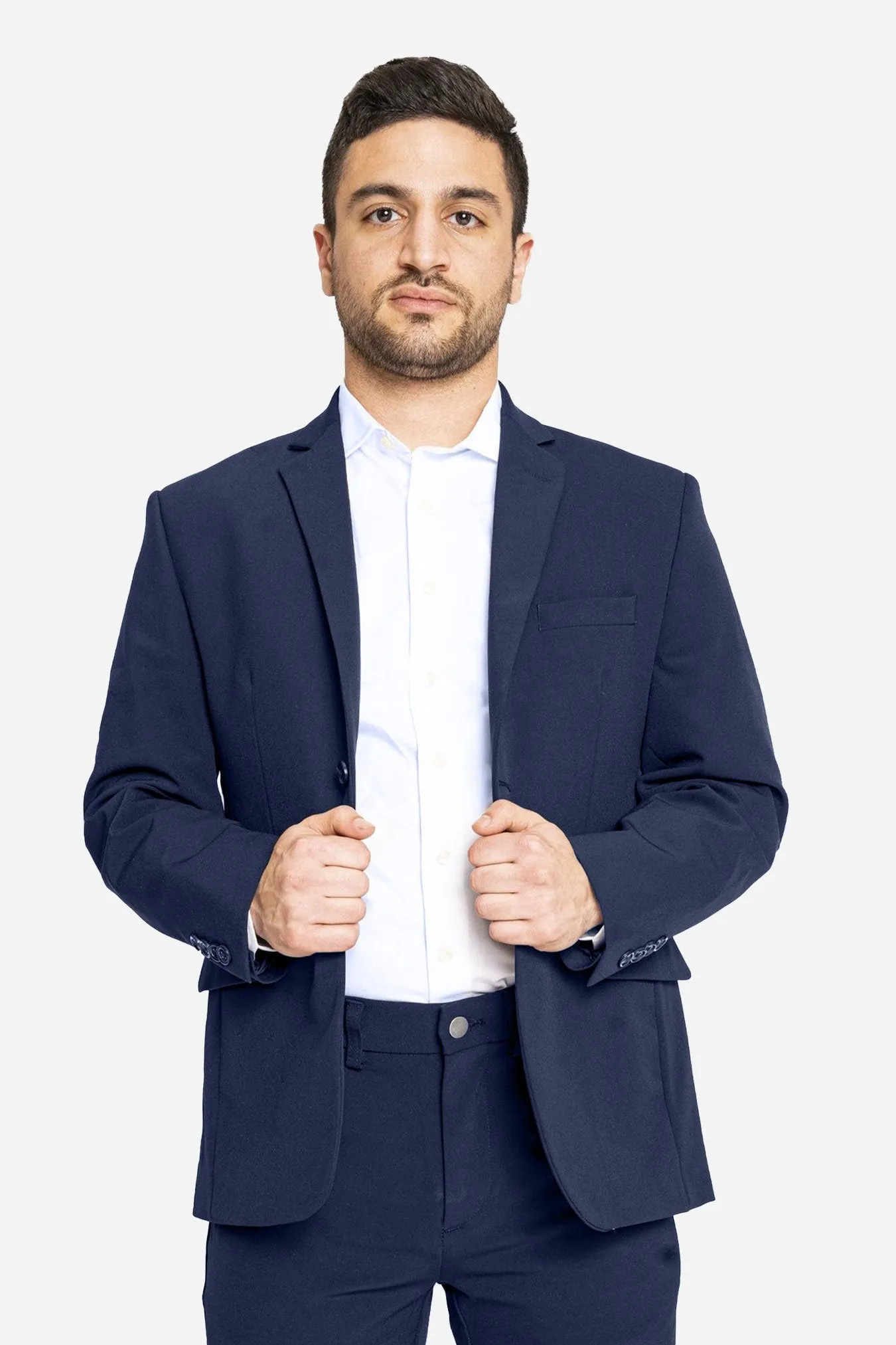 Super Stretch Suit Jacket Navy