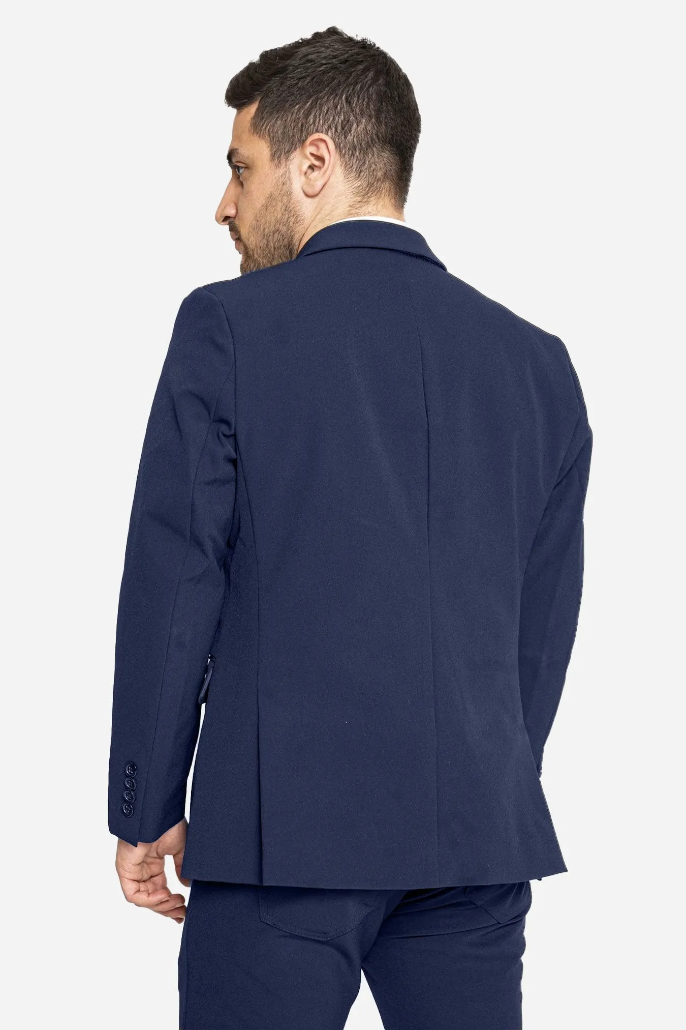 Super Stretch Suit Jacket Navy