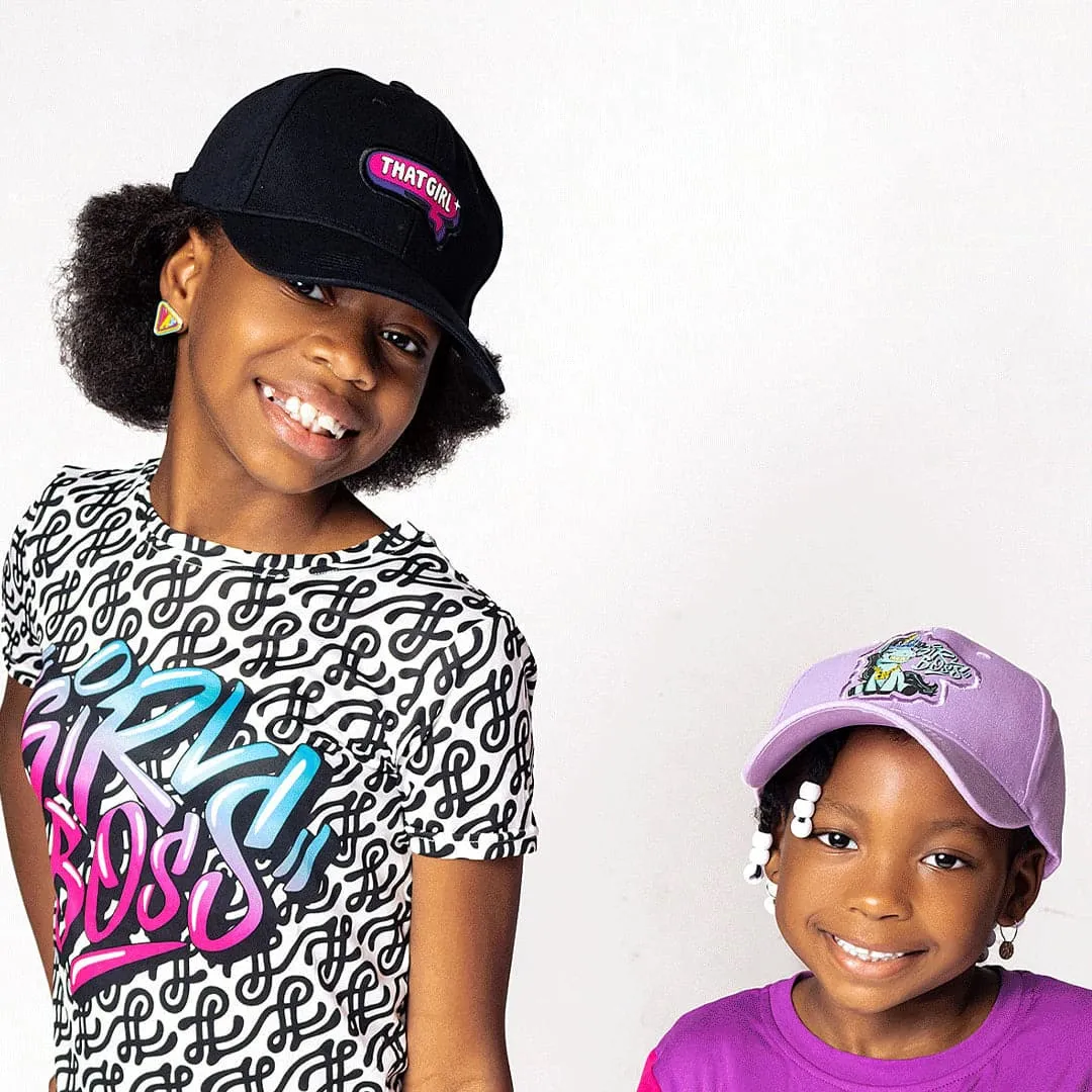 That Girl Lay Lay Girl Boss Unicorn Satin-Lined Baseball Cap