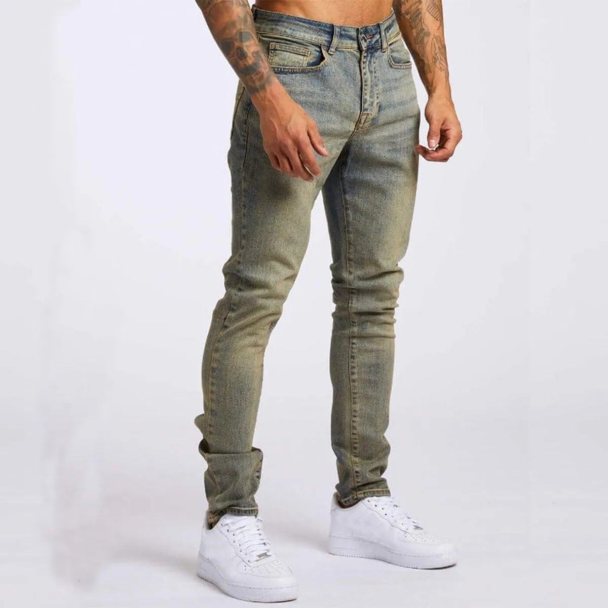 The Mazi Jeans - Green