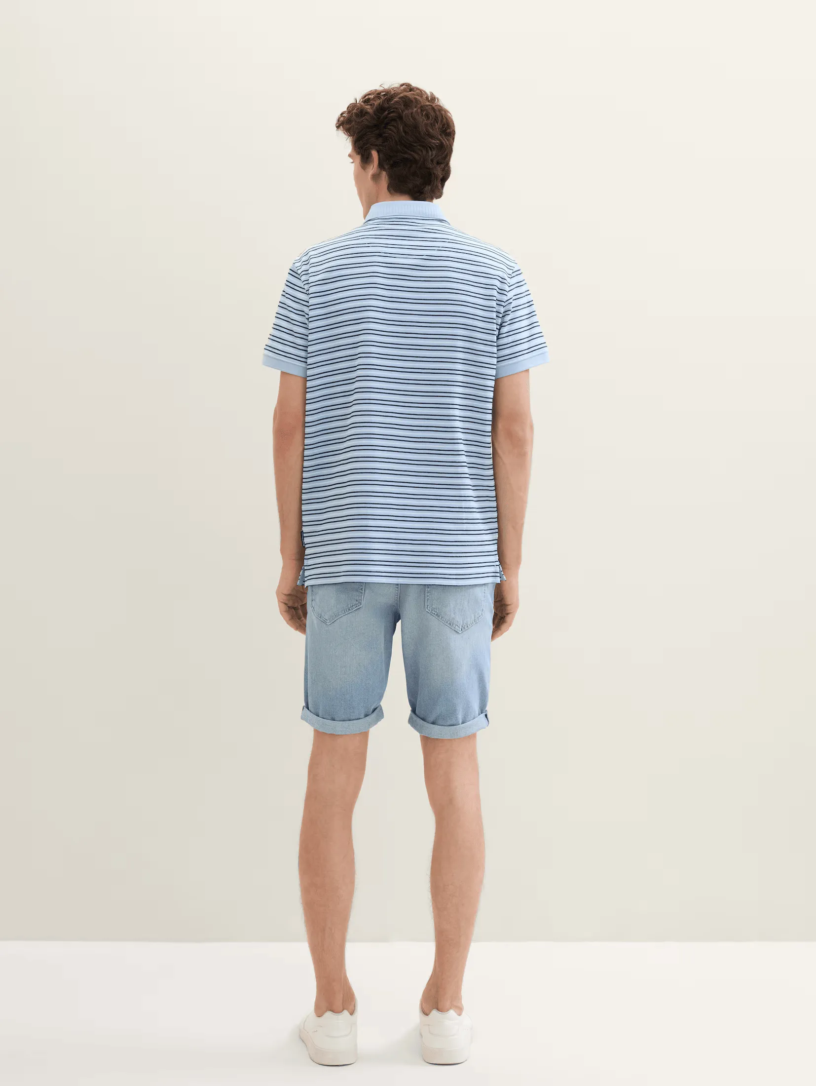 Tom Tailor Light Stone Blue Denim Short