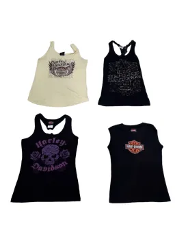 Unisex Harley Davidson Tank Tops - 16 pcs - 1/8/24