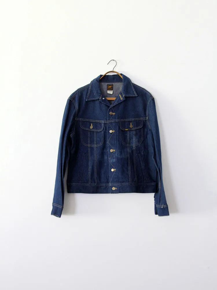 vintage 70s Lee denim jacket